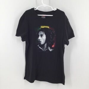 Bob Marley Graphic‎ Portrait Tee 2006 Zion Root Wear